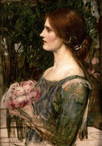 Il bouquet, c.1908 da John William Waterhouse