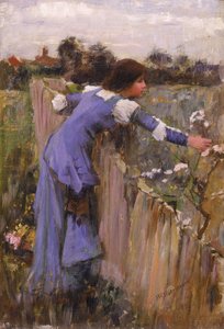 La raccoglitrice di fiori da John William Waterhouse