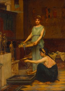 La famiglia degli dei da John William Waterhouse