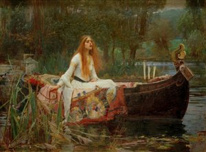 La Dama di Shalott da John William Waterhouse