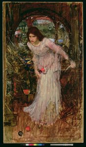 La dama di Shalott, c.1894 da John William Waterhouse
