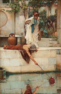 Il Salvataggio, c. 1890 da John William Waterhouse