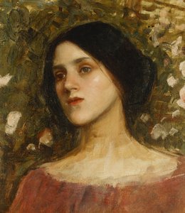 Il pergolato di rose da John William Waterhouse