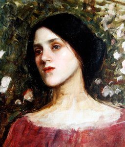 Il pergolato di rose, c.1910 da John William Waterhouse