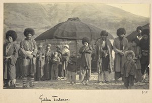 Provincia di Razavi Khorasan, Iran, c.1908 (foto in bianco e nero) da John Williams Watson