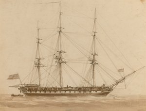 Una fregata britannica all