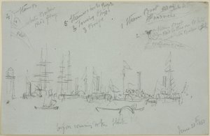 Scena del porto da John Wilson Carmichael