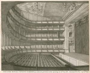 Teatro Reale, Covent Garden, Londra, modificato prima dell