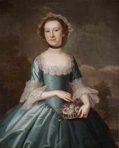 Ann Langdon, Mrs. Richard Ayscough, c.1755 da John Wollaston