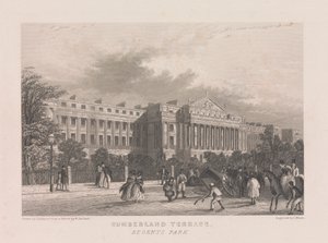 Cumberland Terrace, Regents Park da John Woods