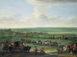 Giorgio I (1660-1727) a Newmarket, 4 o 5 ottobre 1717