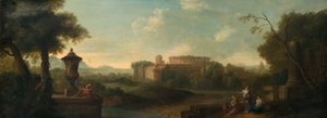 Roma dal Colle Aventino, 1710
