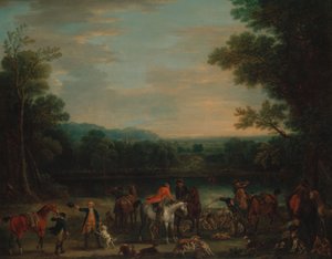 La morte della lepre da John Wootton