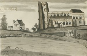 Lichfield - Chiesa di San Chad da John Wright