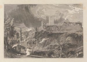 Castello e città di Richmond da John Wykeham Archer