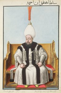 Mustapha III (1717-74) Sultano dal 1757 al 1774, da "Una serie di ritratti degli imperatori di Turchia"