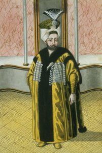 Mustapha IV (1779-1808) Sultano dal 1807 al 1808, tratto da "Una serie di ritratti degli imperatori di Turchia"