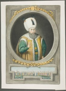 Soliman Kahn I, da Ritratti degli Imperatori della Turchia da John Young
