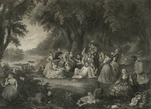 Il picnic del Quattro di Luglio, c.1864