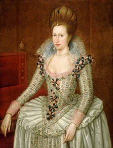 Anna di Danimarca da John de (attr.to) Critz