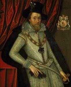 Giacomo I (1566-1625), c.1610 da John de the Elder Critz
