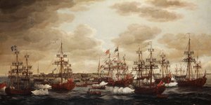 Lo sbarco della principessa Charlotte a Harwich nel 1761, 1762