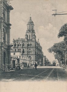 Piazza Dalhousie, Calcutta, 1904 da Johnston and Hoffmann