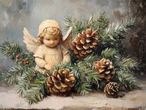 Pigne degli angeli di Natale da Jolly and Dash