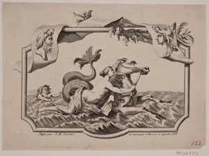 Vignetta del titolo. Anfitrite sul mare
