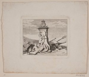 Vignetta con due geni da Jonas Haas