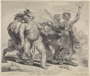Ubriachezza di Bacco da Jonas Suyderhoef