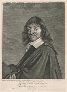 René Descartes da Jonas Suyderhoff, after Frans Hals