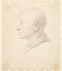 Autoritratto di profilo, 7 ottobre 1732