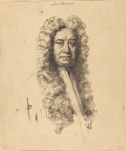 John, Lord Somers da Jonathan Richardson, Sr.