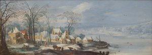 Paesaggio invernale da Joos de II Momper