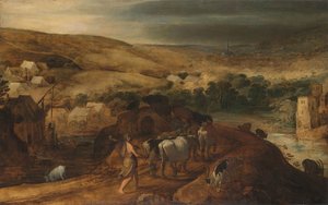 Ercole ruba i buoi di Gerione da Joos de Momper (II)