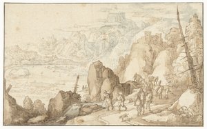 Paesaggio con viaggiatori