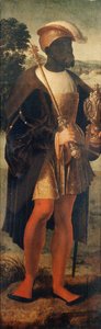 Balthazar il re moresco, c.1525 da Joos van (attr. to) Cleve