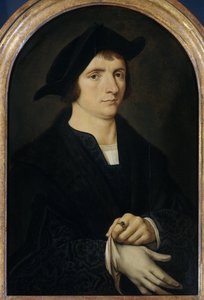 Ritratto di Joris Vezeleer da Joos van Cleve (copy after)