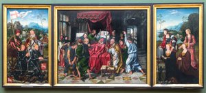 Pala della morte di Maria da Joos van Cleve