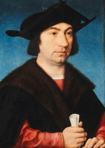 Ritratto di Stefano Raggio, a mezzo busto da Joos van Cleve