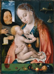 La Sacra Famiglia da Joos van Cleve
