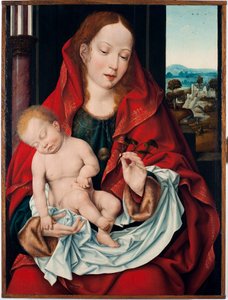 Vergine con Bambino da Joos van Cleve
