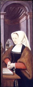 Moglie di un donatore (ala di un trittico)