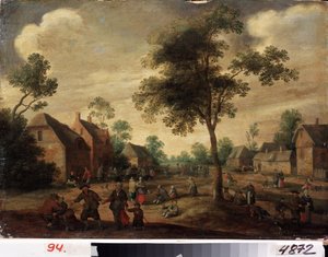 Festa di villaggio da Joost Cornelisz. Droochsloot