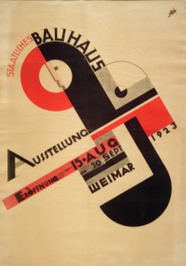 Mostra del Bauhaus di Weimar 1923 da Joost Schmidt