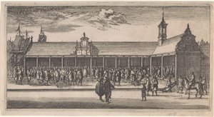 Veduta della Borsa di Rotterdam