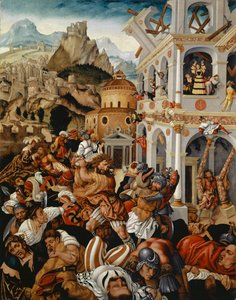 La storia di Sansone, c.1525-1530 da Jorg I Breu
