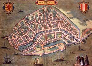 Mappa di Dordrecht, da 