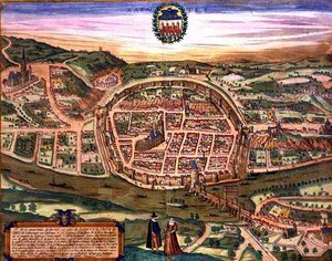 Mappa di Saintes, da 
